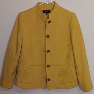 Talbots Yellow Blazer 10P
